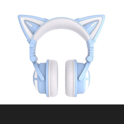 Cute Girl Game Gaming White Wireless Headset Gift